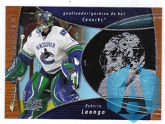2008-09 UD McDonalds Canada Roberto Luongo Profiles #PR01